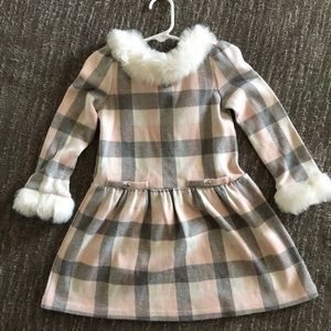 NWT Janie and jack winter dress. Girls size 3